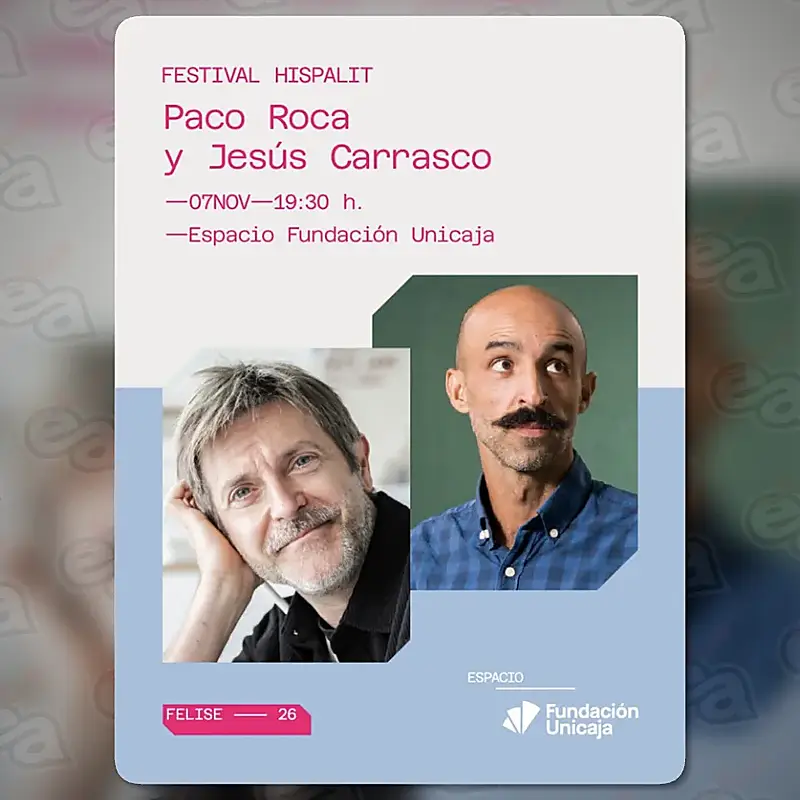 Paco Roca y Jesús Carrasco en el Festival Hispalit