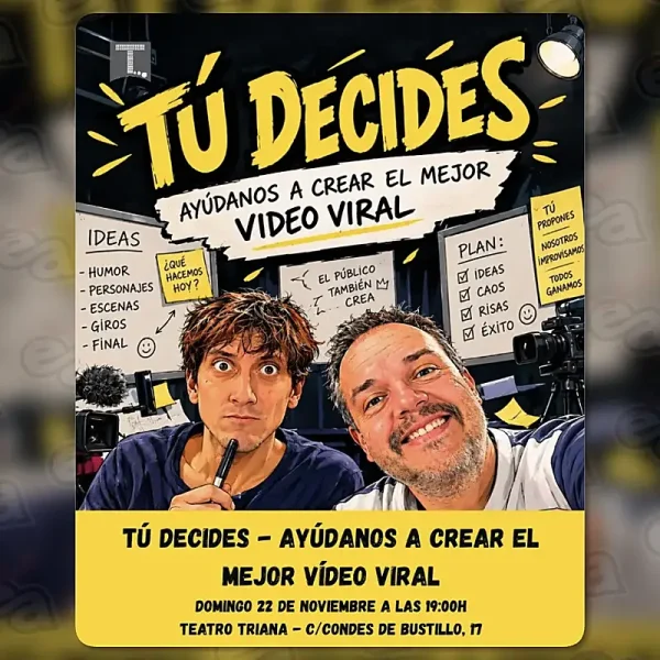 Tú Decides – Ayúdanos a crear el mejor vídeo viral